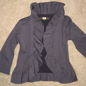 Adorable ruffle jacket